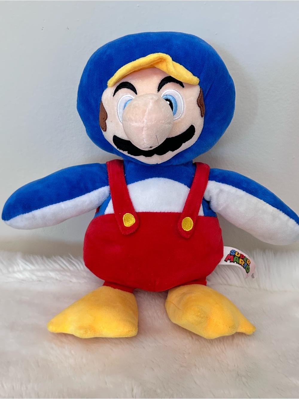 Giant Super Mario 16 Inch Character Plush | Penguin Mario. Nintendo. Soft